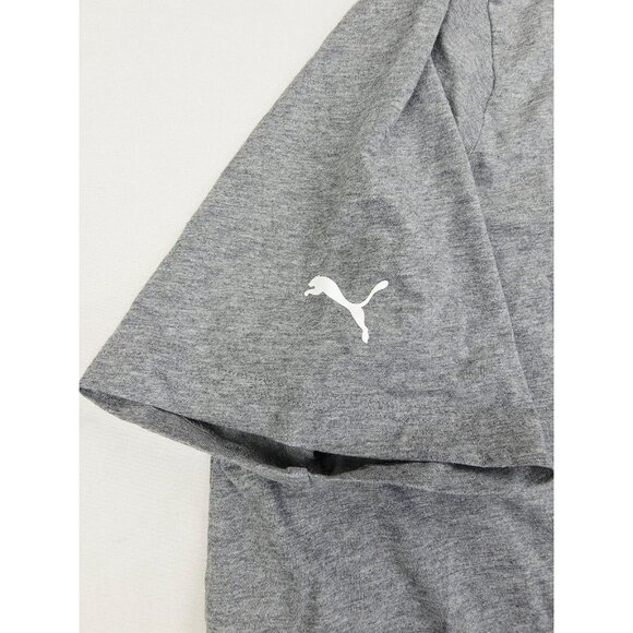 Puma BMW Motorsports Size 2XL Mens Gray Chest Sleeve Logo Short Sleeve Polo - Picture 6 of 10